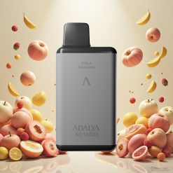 Adalya AD 10000 Puffs Engangs E-vape Romgrå med 14 ml E-væske