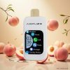 Airfuze Smart Pro 40000 Puffs Oppladbar med 20ML E-væske og Juicy Peach (Saftig Fersken)
