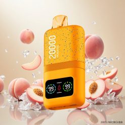 Aivono AIM MAGIC 20000 Puffs Fersken Is med 26ml E-væske og LCD-skjerm