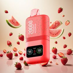 Aivono AIM MAGIC 20000 Puffs Jordbær Vannmelon med 26ml E-væske og LCD-skjerm