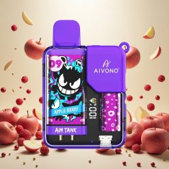 Aivono AIM-TANK 9500 Puffs Eple-Bær med 18ml E-væske og 650mAh Batteri