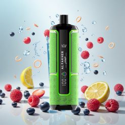 Al Fakher Crown Bar 15K Hypermax Engangs Vape Kit – Blå Bringebær Sitronade – 22ml E-væske – 15 000 Puff