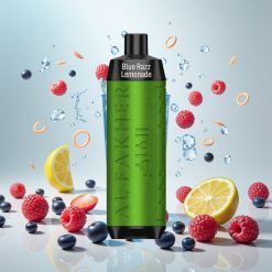 Al Fakher Crown Bar 8000 Krystall Engangsdamp med Blåbringebær Sitronade, 18ml e-væske, 8000 puff