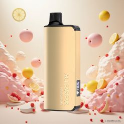 Alibarbar Ingot 9000 Puffs Engangsdamper med 22ml E-væske og Rosa Sitron