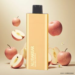 Alibarbar Pandora 7000 Puffs Engangs E-vape med Dobbel Eple