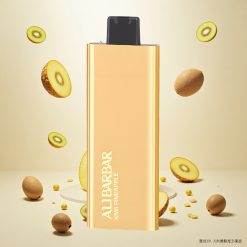 Alibarbar Pandora 7000 Pust Engangs Vape med Kiwi Ananas (17 ml)
