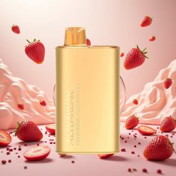 Alibarbar Rich 8000 Puffs Engangs Vape Jordbær Hubba Bubba med 20ml E-væske og 2000 mAh Batteri