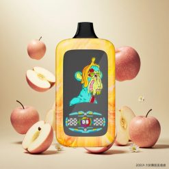 Fumot Digital Monkey Engangs Vape 40000 Puff Dobbel Motor Modus/Dobbel Apple