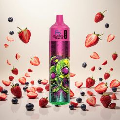 Fumot RandM Tornado 30000 Puffs Disposable Vape Jordbær og Blåbær – 30mL / 600mAh