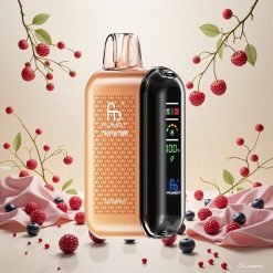 Fumot Tornado 20000 Puffs Engangsdamp med 20ml E-væske og Hyllebær