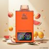 Fumot Tornado 35K Engangs Vape Fersken Mango Vannmelon med Dual Mesh Coil og 35000 Puffs