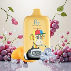 Fumot Tornado Digital Box 12000 Puffs Opplagringsbar Vape Drueis med 20ml E-Likvid og Mesh Coil