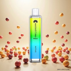 Hayati Pro Max 4000 Puffs Engangsdamp med 1400mAh Batteri og Skittles