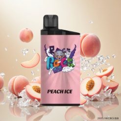 IGET Bar 3500 Puffs Engangsdamper Fersken Is med 1400 mAh Batteri