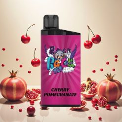 IGET Bar 3500 Puffs Engangsdamper Kirsebær/Granateple – 1400 mAh Batteri