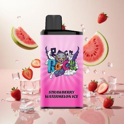 IGET Bar Pro 10000 Puffs Engangsvape Jordbær Vannmelon Is (2000 mAh, 1,2 Ohm Mesh Coil)