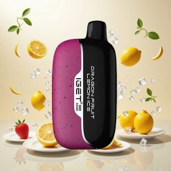 IGET Moon K5000 Puffs Engangs Vape Dragefrukt Sitron Is (5000 Puff, 81,5 g)