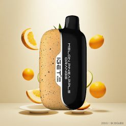 IGET Moon K5000 Puffs Engangs Vape Melon Ananas Appelsin – Opptil 5000 Puff, 1,35 Ohm Mesh Coil