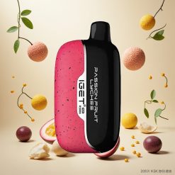 IGET Moon K5000 Puffs Engangs Vape Passionsfrukt Litchi – 5000 Pust, 81,5 g