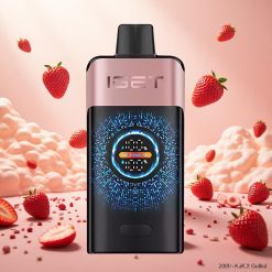 IGET ONE 12000 Puffs Engangsvaper med Jordbær (Chupa Chups) og 2700 mAh Batteri