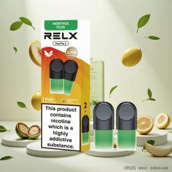 RELX Pod Pro 2 Mynte-Myntol Pluss med 1,8 % Nikotin og 600 puff