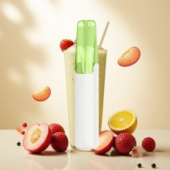 Snowplus Dash 4000 Puffs Engangsdevice med Keramisk Atomizer og Matcha Smoothie (7,5 ml)