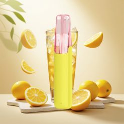 Snowplus Dash 4000 Puffs Engangsdevice med Sitron IsTe og 7,5 ml væske