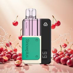 Snowplus Swift 5000 Puffs Prefilled Pod Kit Fizzy Kirsebær med 1000 mAh Batteri