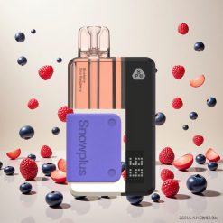 Snowplus Swift Pod Kit 15000 Puffs Blåbær Sur Bringebær – 1000 mAh Batteri & 12 ml E-væske