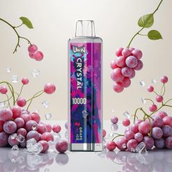UWIN Crystal 10000 Puffs Disposable Vape Drueis med 18ml e-væske og 650mAh batteri