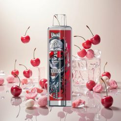 UWIN Crystal 10000 Puffs Engangsdamper med Kirsebær Is og 18ml kapasitet