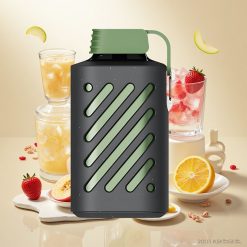 VOZOL GEAR 10000 Engangs Vape med 10000 Trekk og 20 ml E-væske – Sur Eple Is