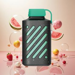 VOZOL GEAR 10000 Engangsdamp med 30 smaker og 65% PCR-materialer – Vannmelon Tyggegummi