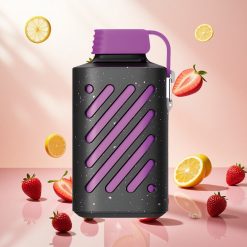 VOZOL GEAR 10000 Engangsvape med 10000 Trekk og 20 ml E-væske Kapasitet – Rosa Sitronbrus