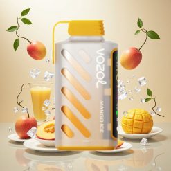 VOZOL Gear Power 20000 Puffs Disposable Vape Mango Is med 20mL Fylling og 5%(50mg) Nikotin