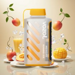 VOZOL Gear Power 20000 Puffs Disposable Vape Mexicansk Mango Is med 20mL Forfylt E-væske og Dual Mesh Coil
