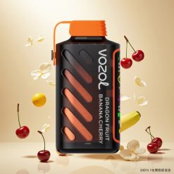 VOZOL Gear Power 20000 Puffs Med Dragefrukt Banan Kirsebær – 20mL / 5%(50mg) – Dual Mesh Coil