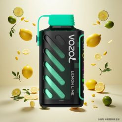 VOZOL Gear Power 20000 Puffs med 20mL Fylt E-væske og Sitron Lime