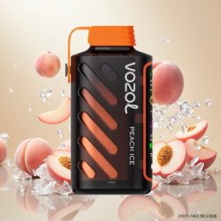 VOZOL Gear Power 20000 Puffs med Fullskjermskjerm og Fersken Is