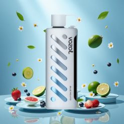 VOZOL Gear Shisha 25000 Puffs Blå Mojito med 30 Deilige Smaker og S.i.L.C Tech