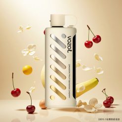VOZOL Gear Shisha 25000 Puffs Dragefrukt Banan Kirsebær – 30 Deilige Smaker & 1000mAh Batteri