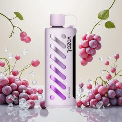 VOZOL Gear Shisha 25000 Puffs Druppel Is (Grape Ice) med 30 Deilige Smaker og S.i.L.C Tech