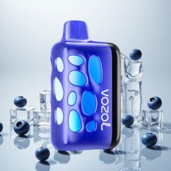 VOZOL RAVE 40000 Engangsdamp med Blåbær Is og 80% Ladet på 20 Min