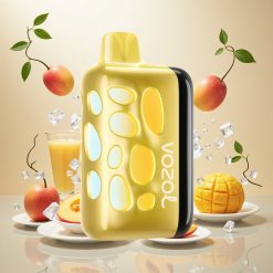 VOZOL RAVE 40000 Engangsdamp med Mango Is og 80% Oppladning på 20 Min