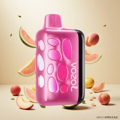 VOZOL RAVE 40000 Engangsdamper med 270 Grader Glødende Design – Jordbærfersken