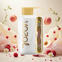 VOZOL STAR 40000 Engangs Vape Hvit Fersken Bringebær – 1000mAh Batteri, 20/50mg/ml Nikotin