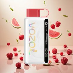 VOZOL STAR 9000/12000 Engangs Vape Bringebær Vannmelon med 650mAh Batteri og 30% Raskere Lading