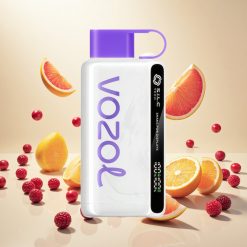 VOZOL STAR 9000/12000 Engangsdamper med Tranebær Mango Grapefrukt og 650mAh Batteri