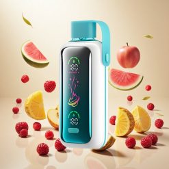 VOZOL Star 20000 Puffs Engangsdamp Raspberry Eple Vannmelon Ananas med 2,2" HD speilskjerm