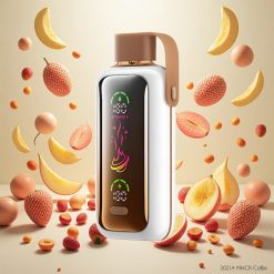 VOZOL Star 20000 Puffs Engangsdamper Drage Jordbærbanan med 2,2" HD-speilskjerm